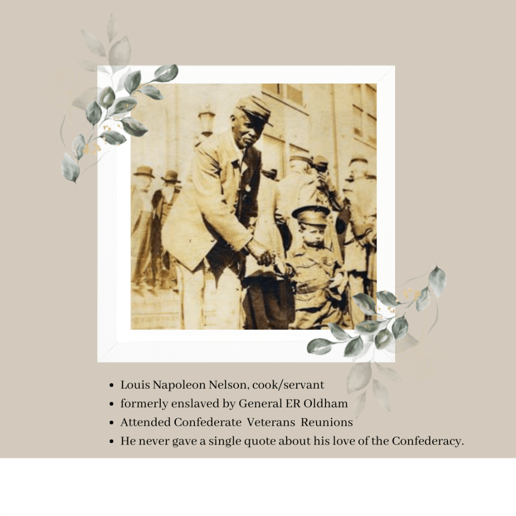 Elderly African American man, Louis Napoleon Nelson, with small grandchild, Nelson Winbush.